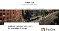 Desktop Screenshot of berklee-blogs.com